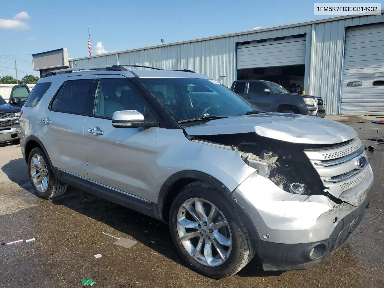 2014 Ford Explorer Limited VIN: 1FM5K7F83EGB14932 Lot: 62904465