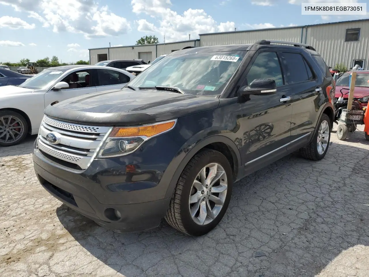 2014 Ford Explorer Xlt VIN: 1FM5K8D81EGB73051 Lot: 63015265