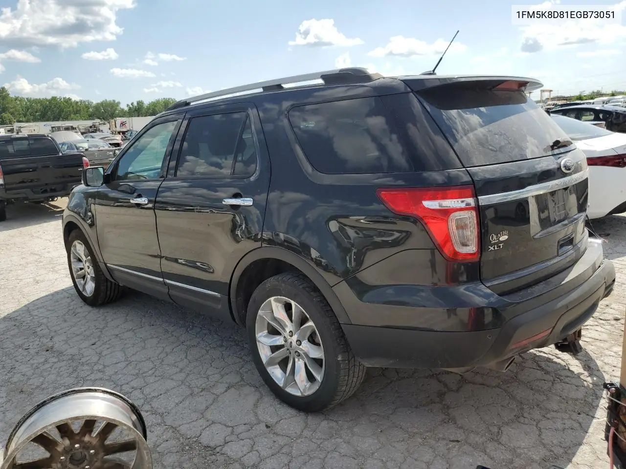 2014 Ford Explorer Xlt VIN: 1FM5K8D81EGB73051 Lot: 63015265