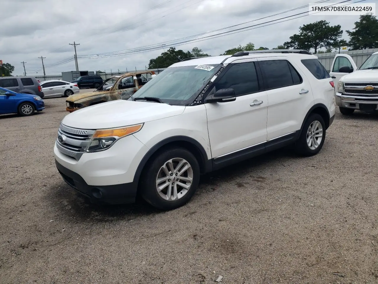 2014 Ford Explorer Xlt VIN: 1FM5K7D8XEGA22459 Lot: 63042695