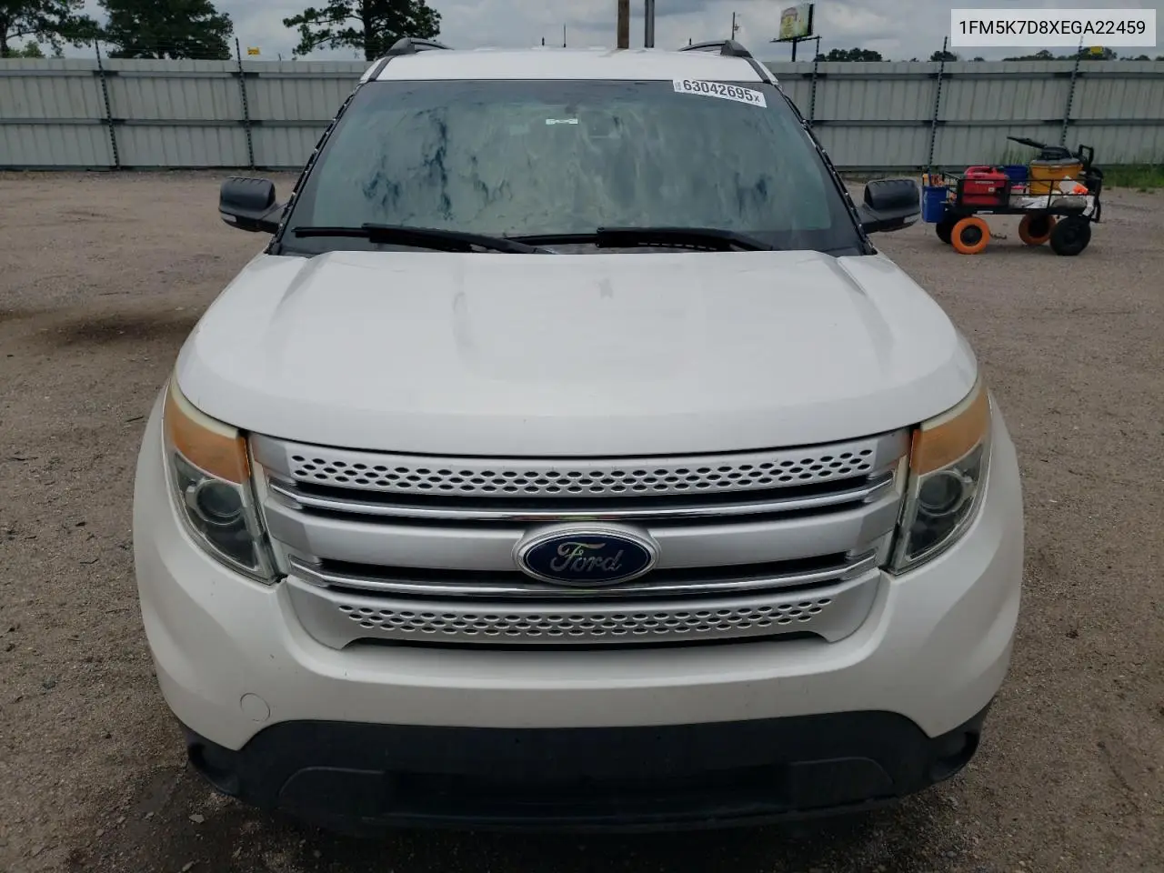 2014 Ford Explorer Xlt VIN: 1FM5K7D8XEGA22459 Lot: 63042695