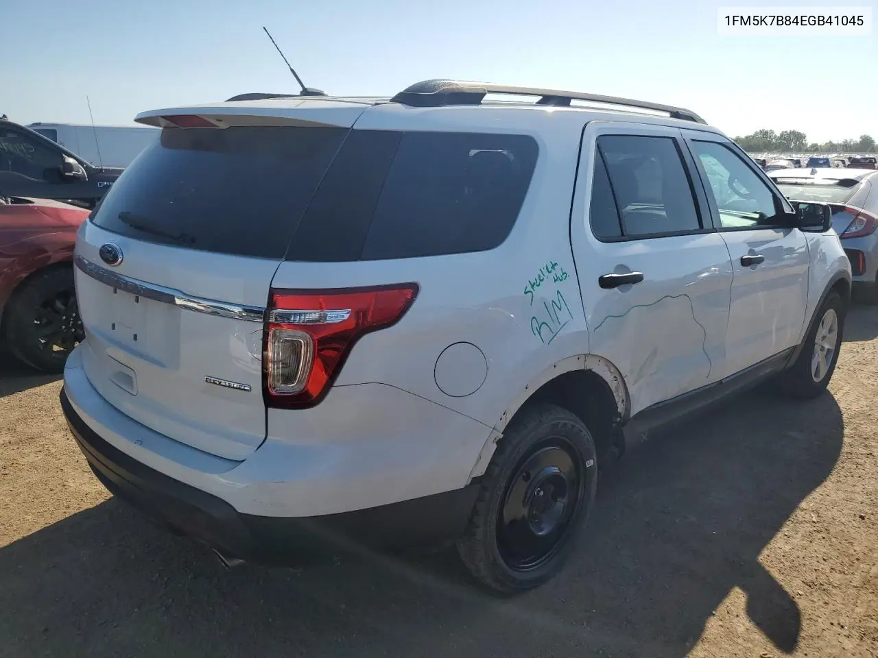 2014 Ford Explorer VIN: 1FM5K7B84EGB41045 Lot: 63059345