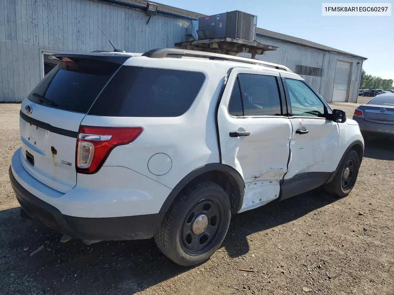 2014 Ford Explorer Police Interceptor VIN: 1FM5K8AR1EGC60297 Lot: 63147005