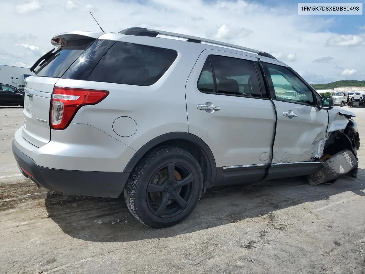 2014 Ford Explorer Xlt VIN: 1FM5K7D8XEGB80493 Lot: 63315435