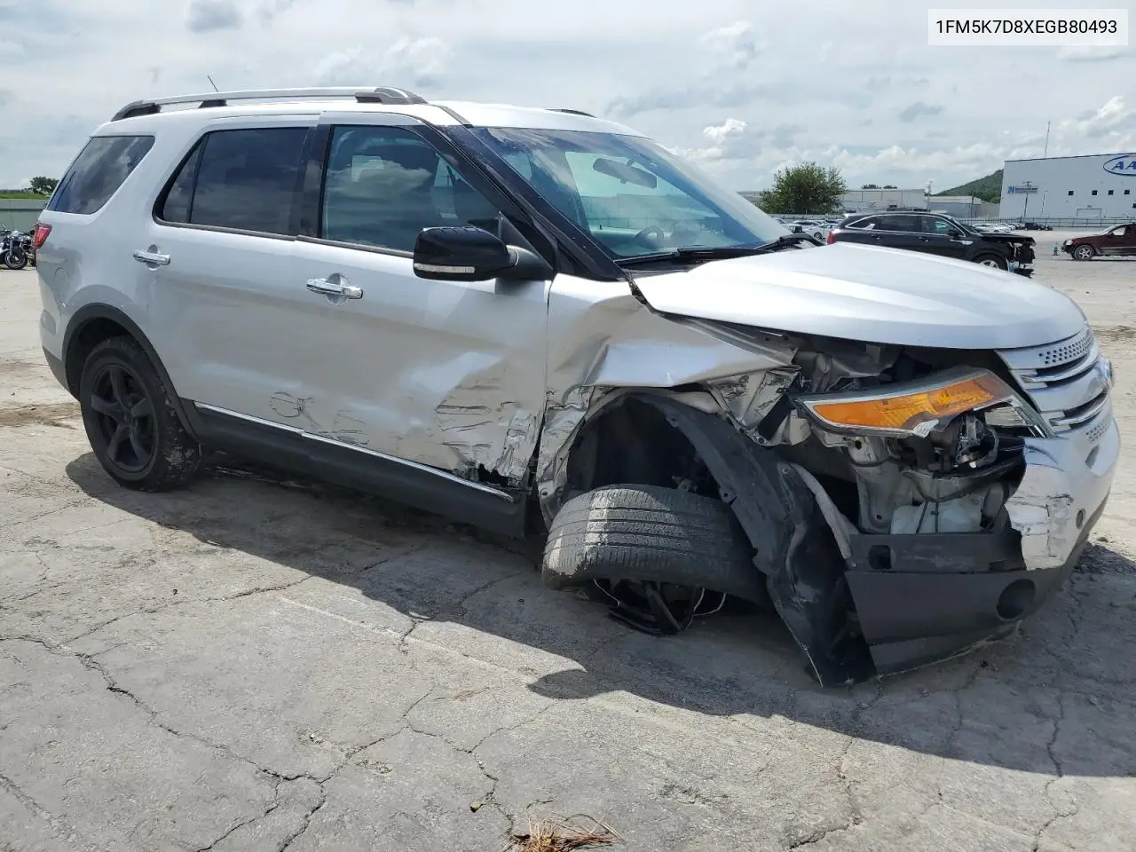 2014 Ford Explorer Xlt VIN: 1FM5K7D8XEGB80493 Lot: 63315435