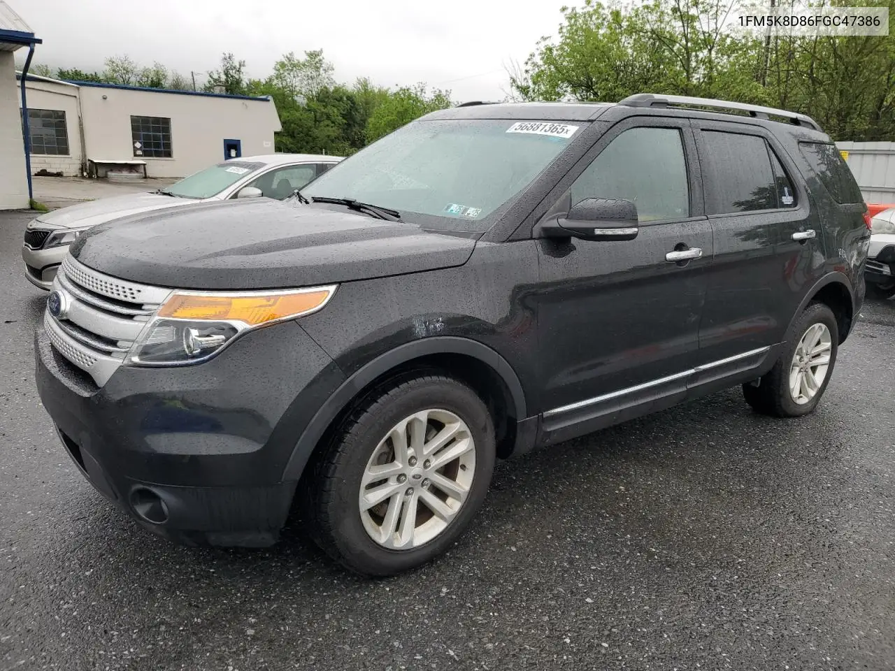2015 Ford Explorer Xlt VIN: 1FM5K8D86FGC47386 Lot: 56881365
