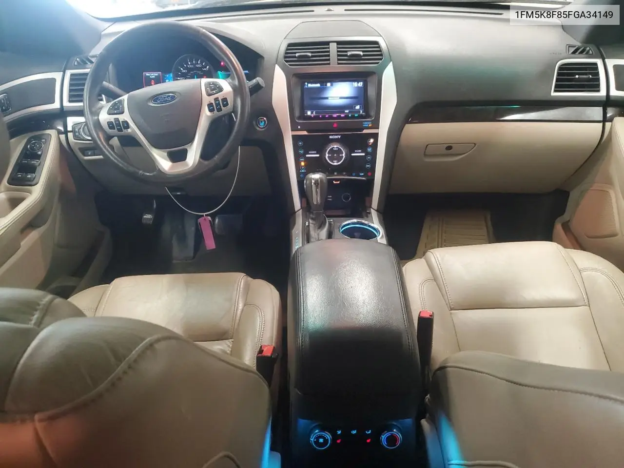 1fm5k8f85fga34149 1FM5K8F85FGA34149 2015 Ford Explorer Limited