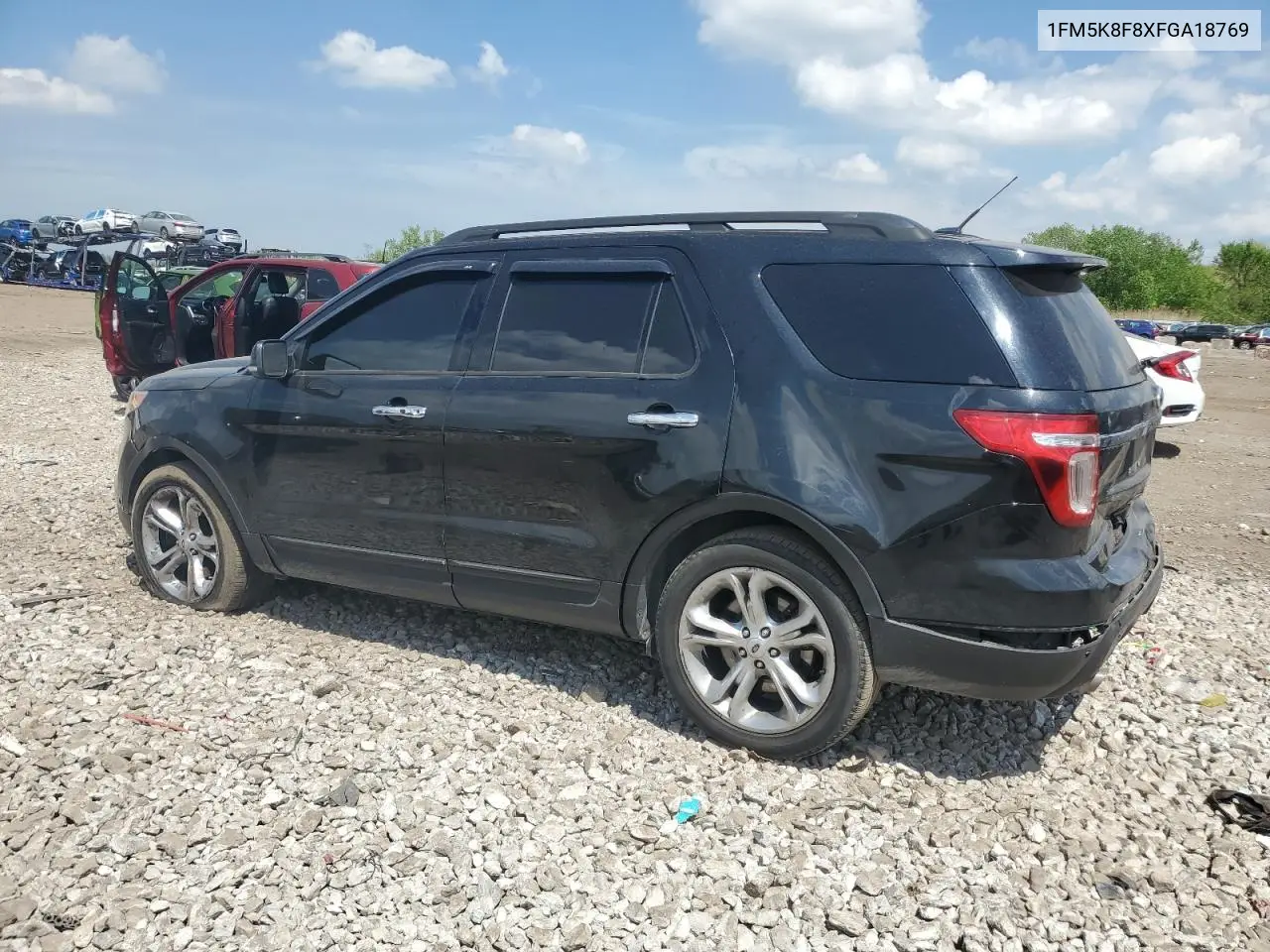 2015 Ford Explorer Limited VIN: 1FM5K8F8XFGA18769 Lot: 57182465