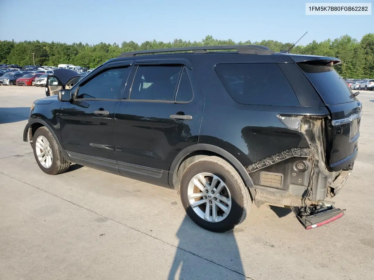 2015 Ford Explorer VIN: 1FM5K7B80FGB62282 Lot: 62005385
