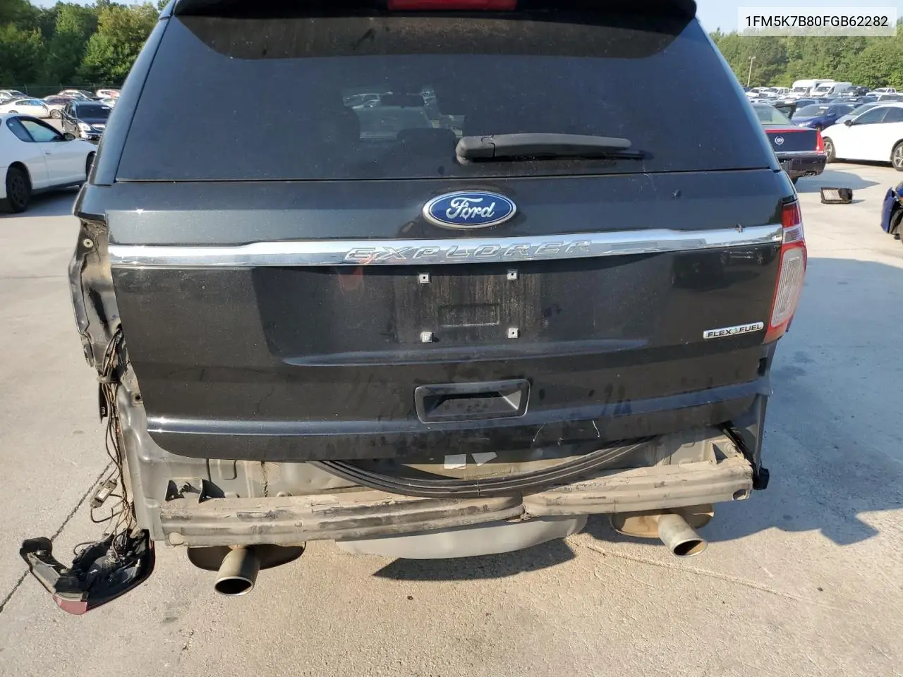 2015 Ford Explorer VIN: 1FM5K7B80FGB62282 Lot: 62005385