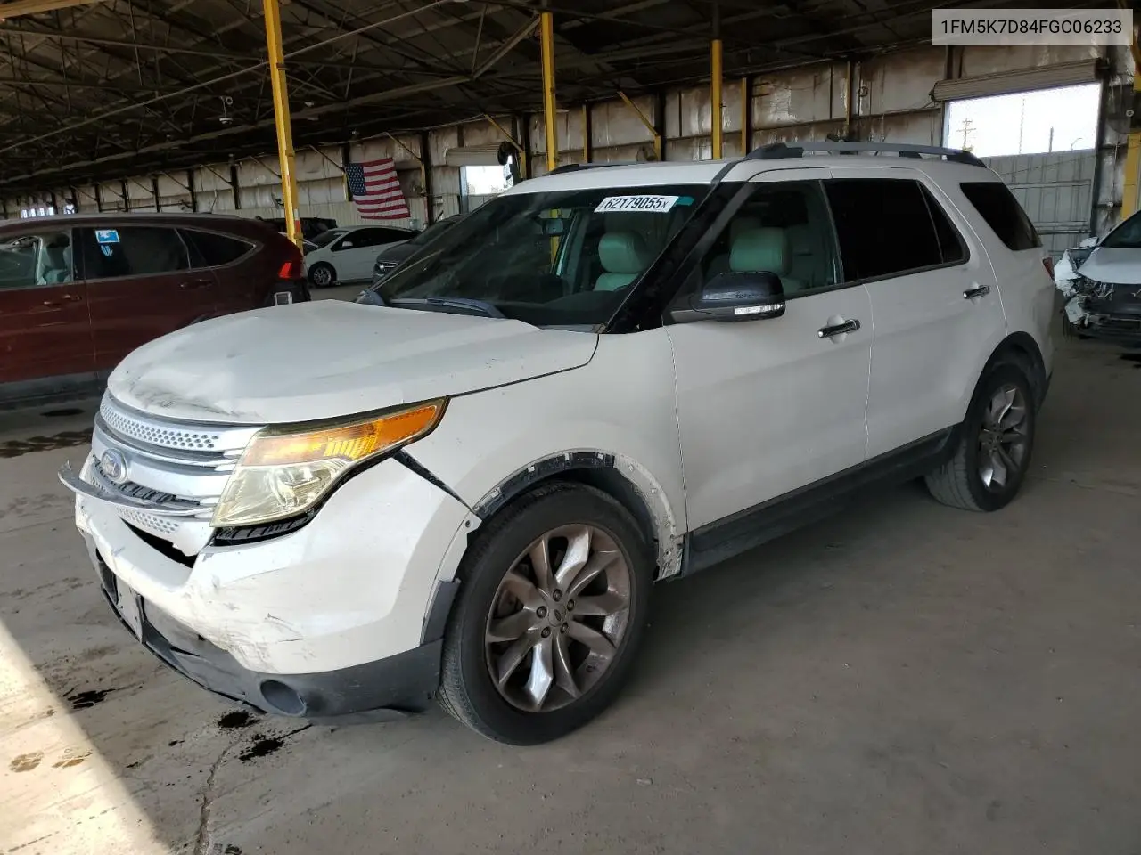 2015 Ford Explorer Xlt VIN: 1FM5K7D84FGC06233 Lot: 62179055