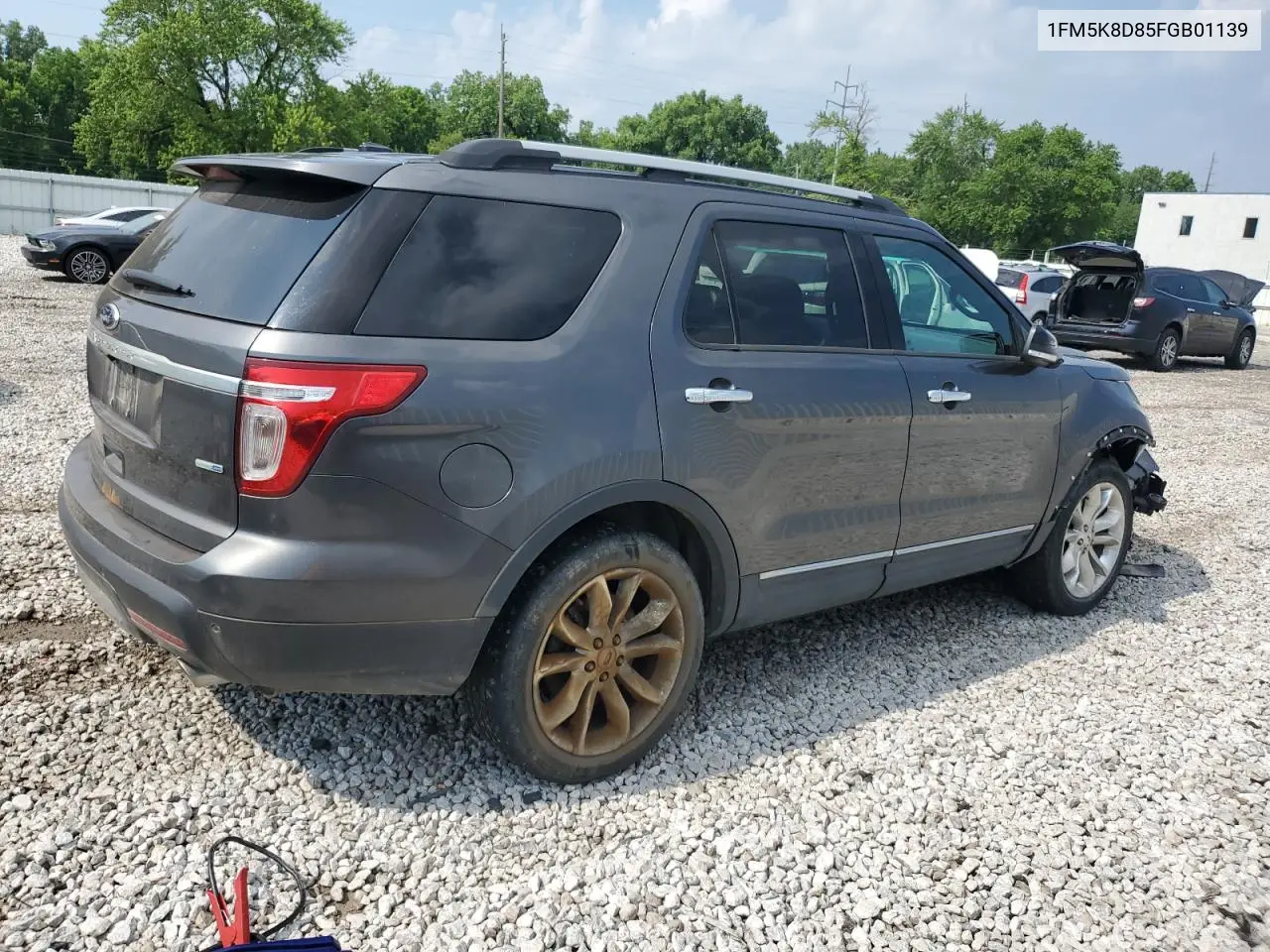 2015 Ford Explorer Xlt VIN: 1FM5K8D85FGB01139 Lot: 62373765