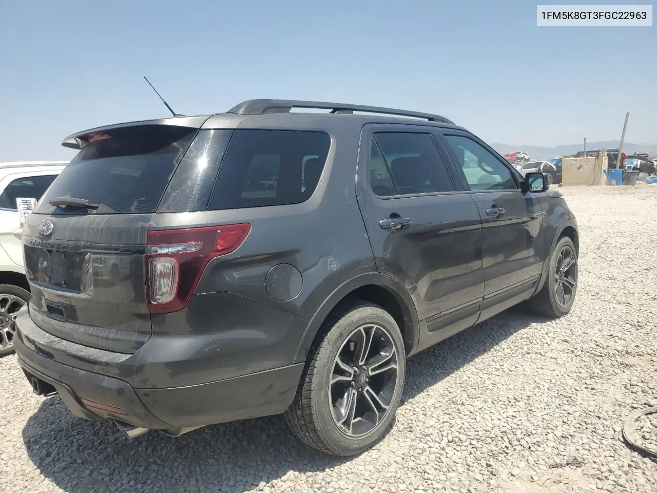 2015 Ford Explorer Sport VIN: 1FM5K8GT3FGC22963 Lot: 62708605