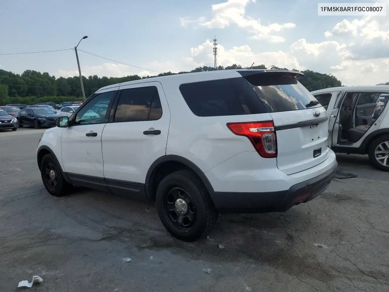 2015 Ford Explorer Police Interceptor VIN: 1FM5K8AR1FGC08007 Lot: 62776475