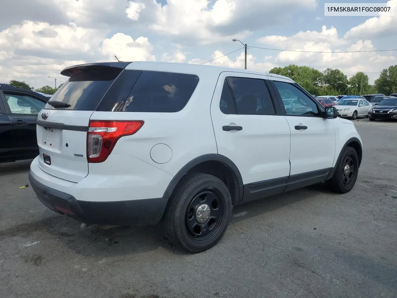 2015 Ford Explorer Police Interceptor VIN: 1FM5K8AR1FGC08007 Lot: 62776475