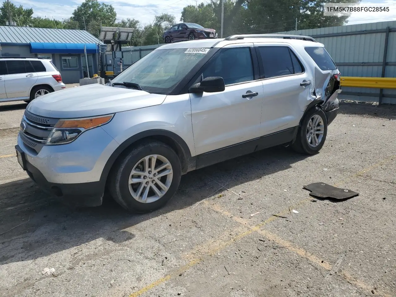 2015 Ford Explorer VIN: 1FM5K7B88FGC28545 Lot: 62856845