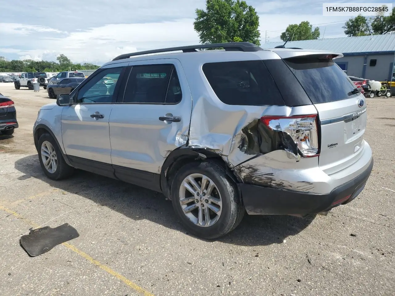 2015 Ford Explorer VIN: 1FM5K7B88FGC28545 Lot: 62856845
