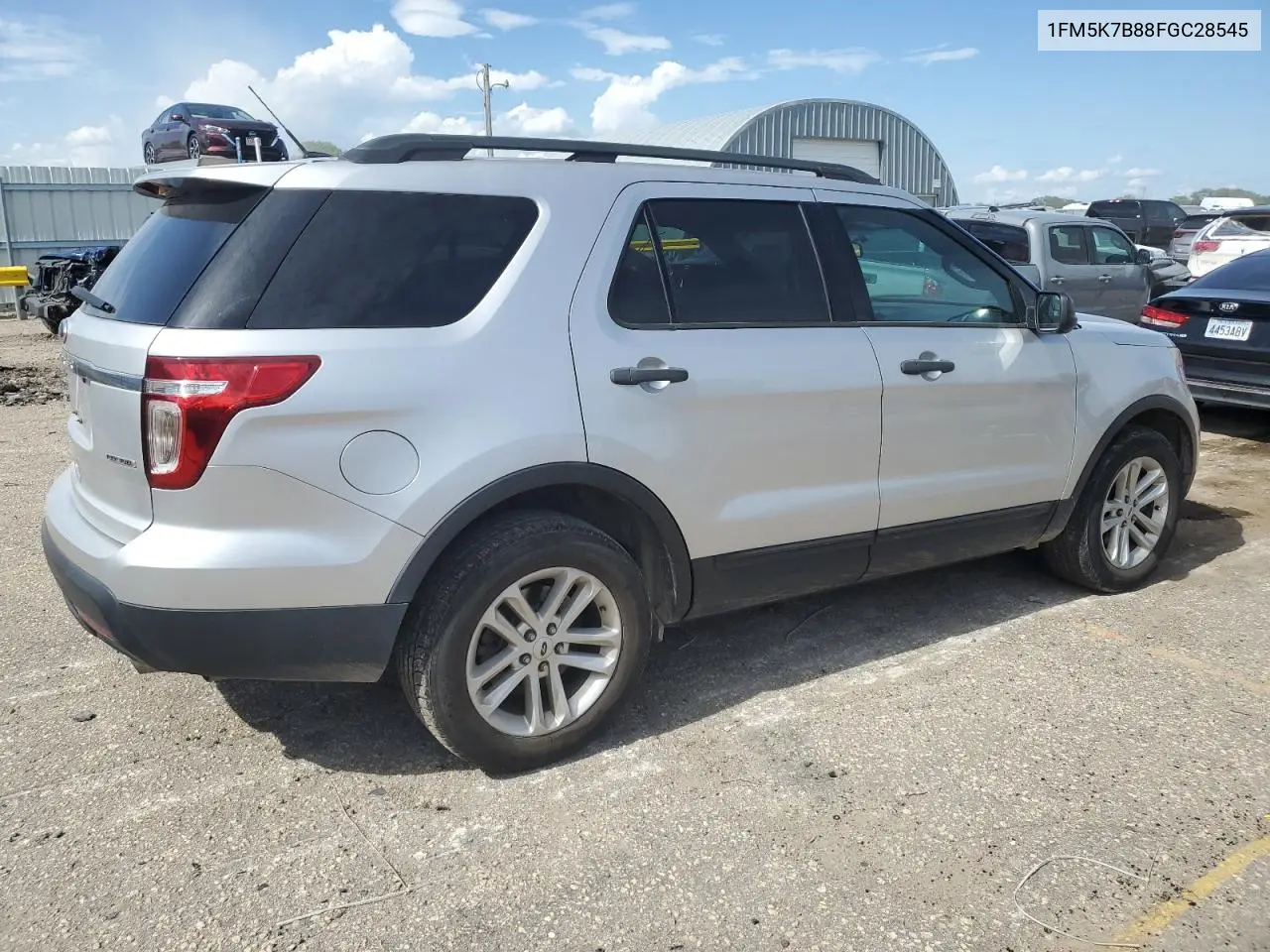 2015 Ford Explorer VIN: 1FM5K7B88FGC28545 Lot: 62856845