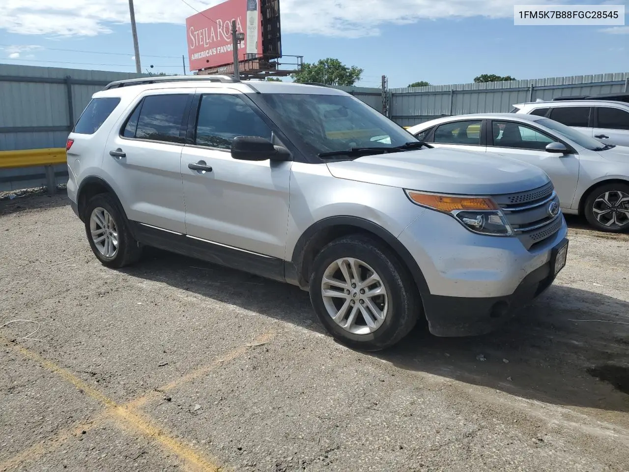2015 Ford Explorer VIN: 1FM5K7B88FGC28545 Lot: 62856845