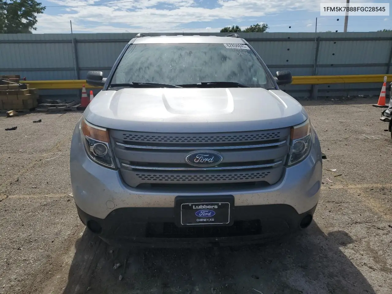 2015 Ford Explorer VIN: 1FM5K7B88FGC28545 Lot: 62856845