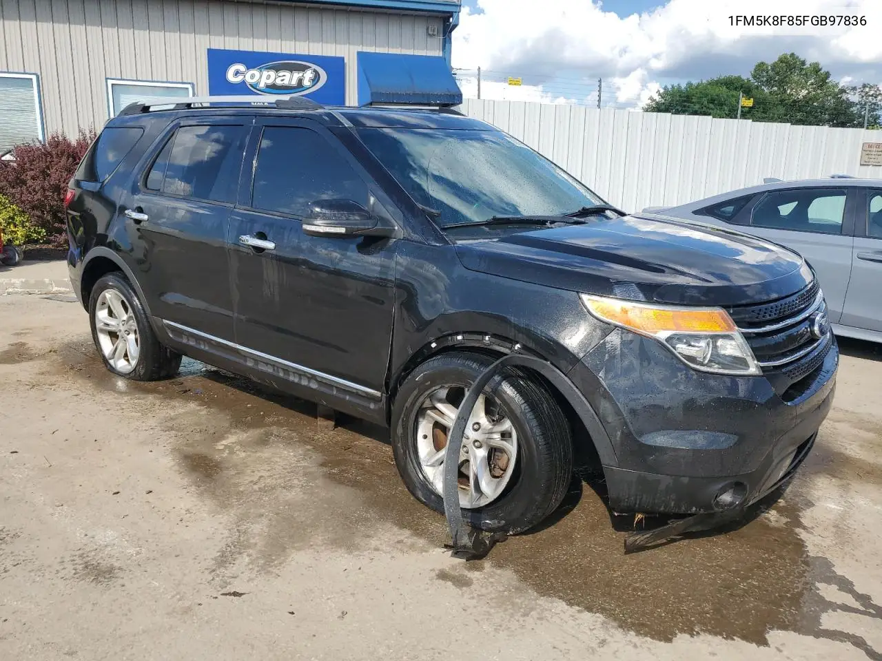 2015 Ford Explorer Limited VIN: 1FM5K8F85FGB97836 Lot: 62880545
