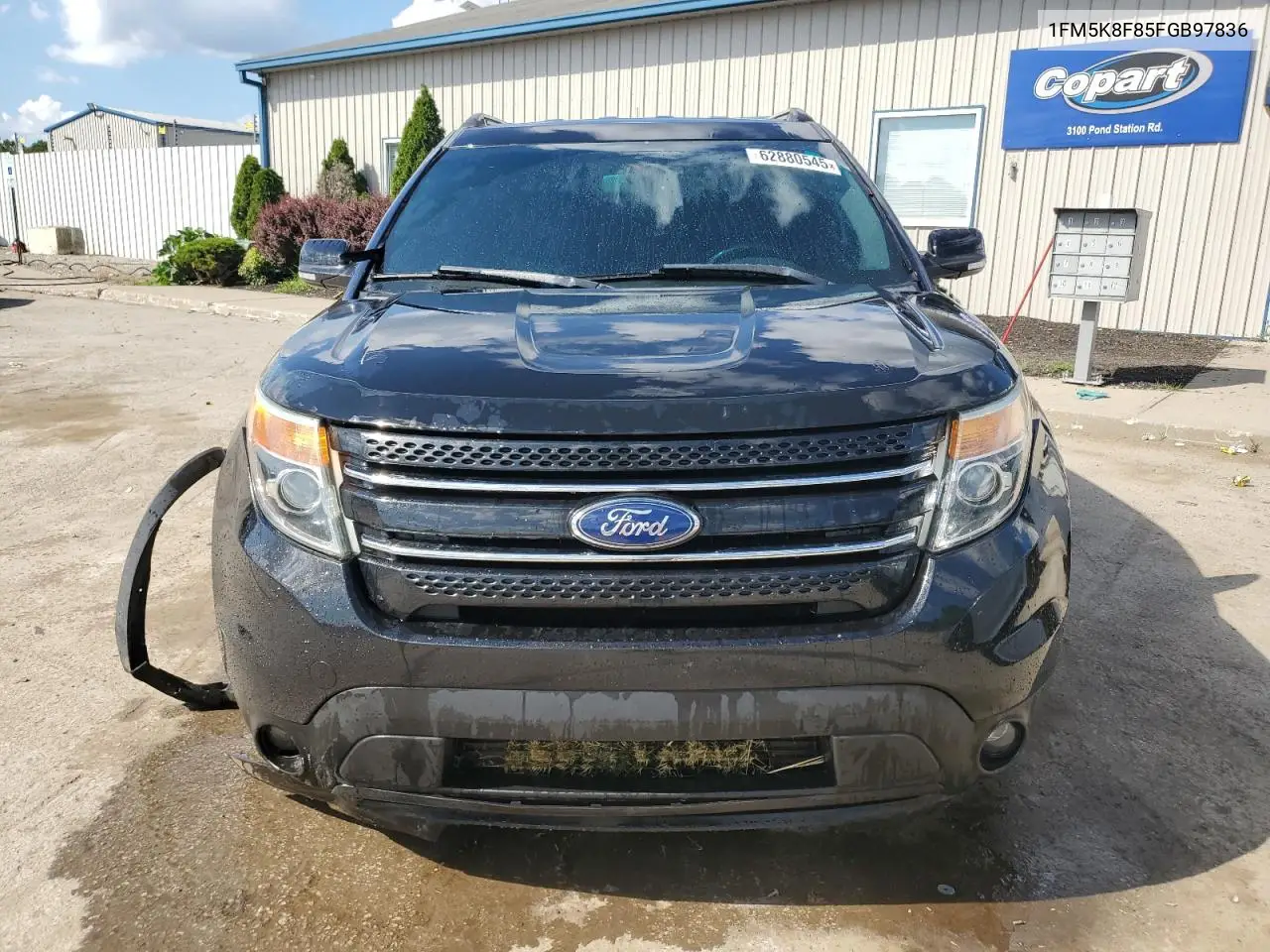 2015 Ford Explorer Limited VIN: 1FM5K8F85FGB97836 Lot: 62880545