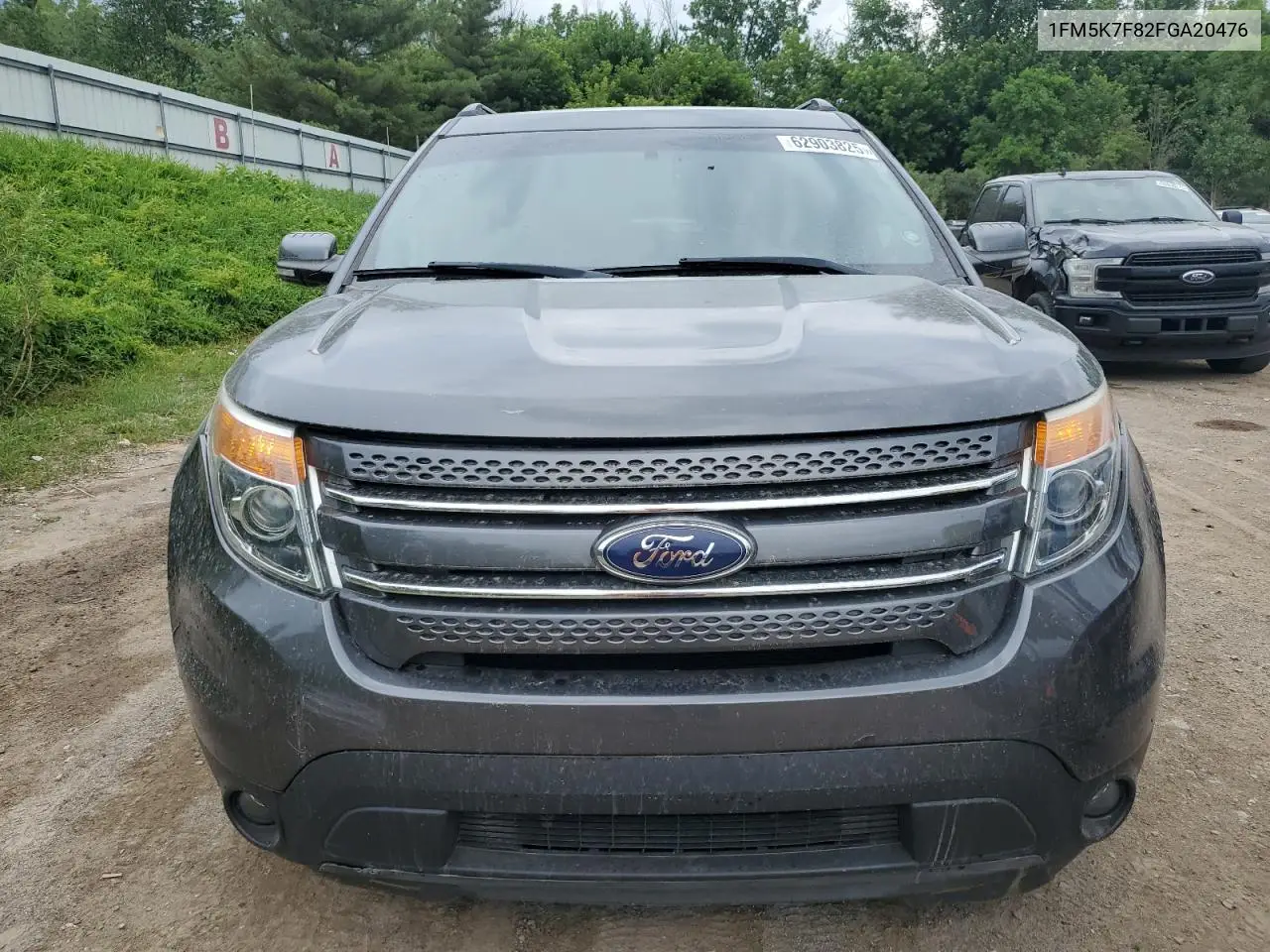 1FM5K7F82FGA20476 2015 Ford Explorer Limited