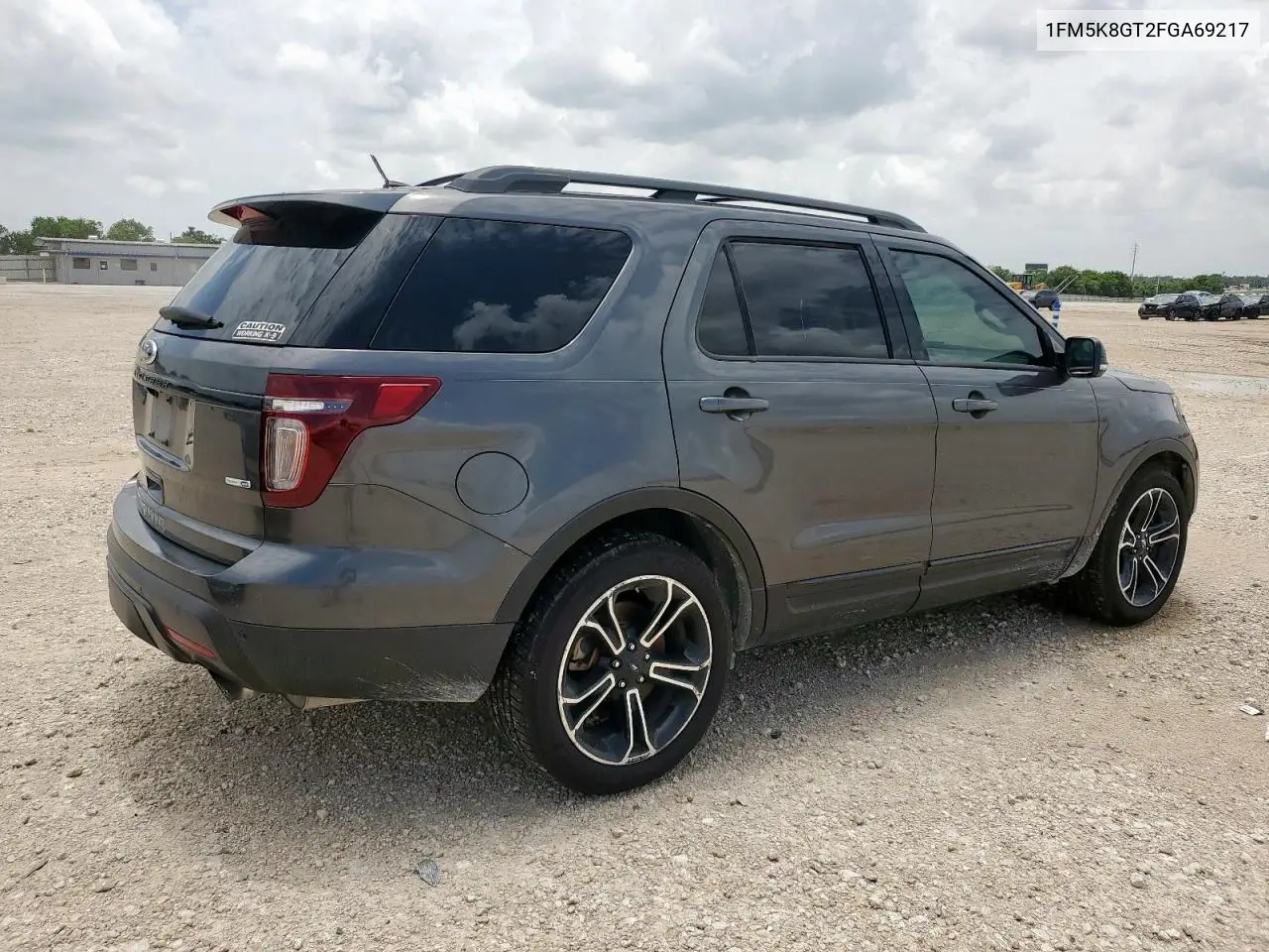 2015 Ford Explorer Sport VIN: 1FM5K8GT2FGA69217 Lot: 63090435
