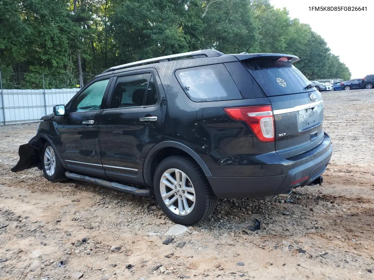 2015 Ford Explorer Xlt VIN: 1FM5K8D85FGB26641 Lot: 63090965