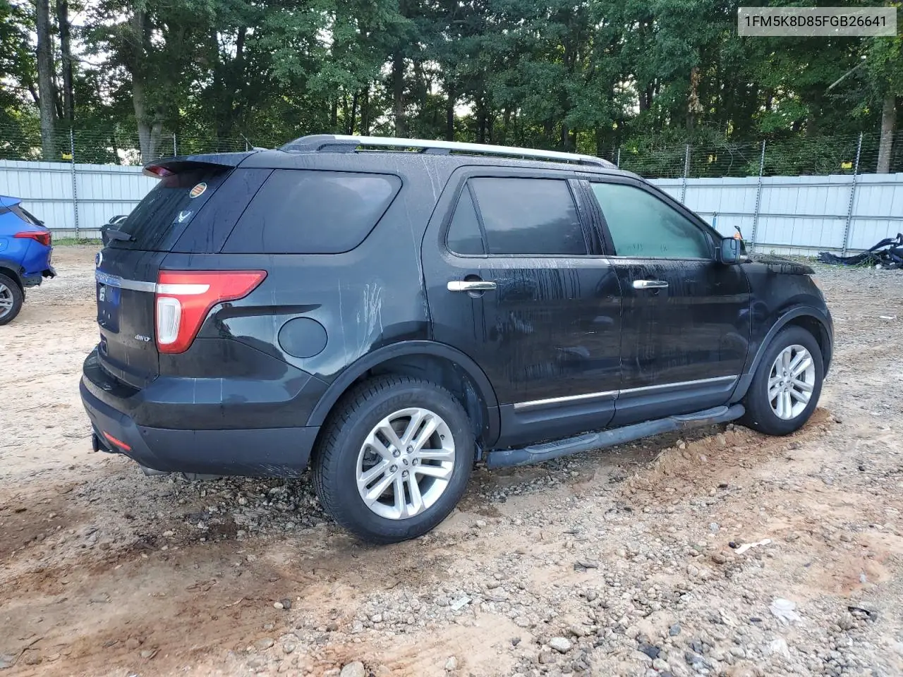 2015 Ford Explorer Xlt VIN: 1FM5K8D85FGB26641 Lot: 63090965