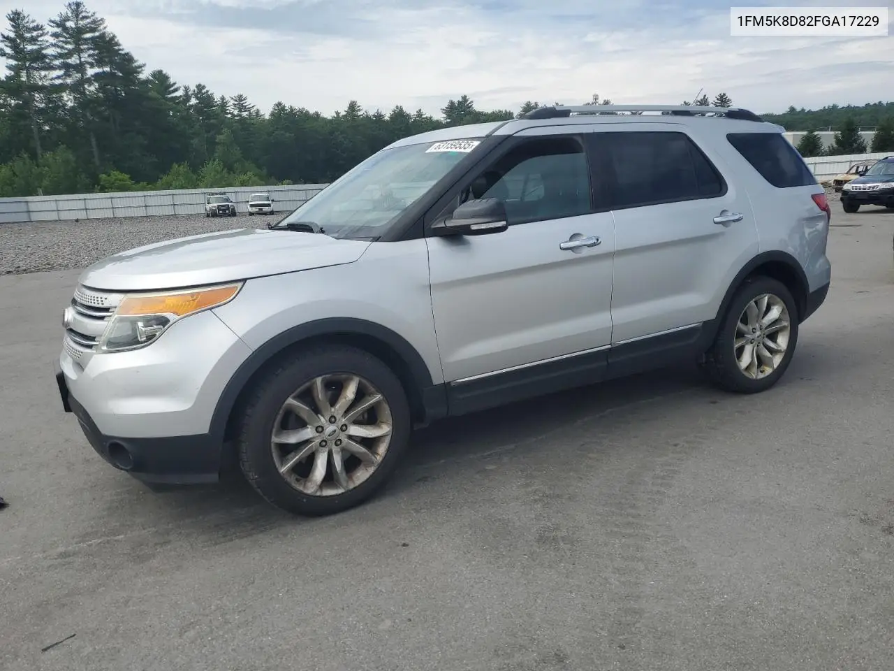 2015 Ford Explorer Xlt VIN: 1FM5K8D82FGA17229 Lot: 63159535