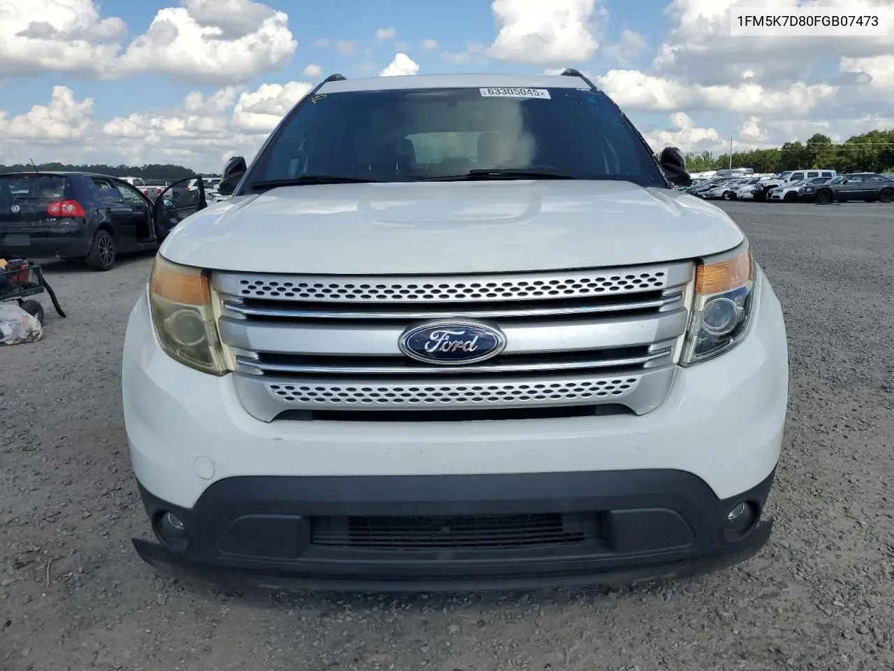 2015 Ford Explorer Xlt VIN: 1FM5K7D80FGB07473 Lot: 63305045