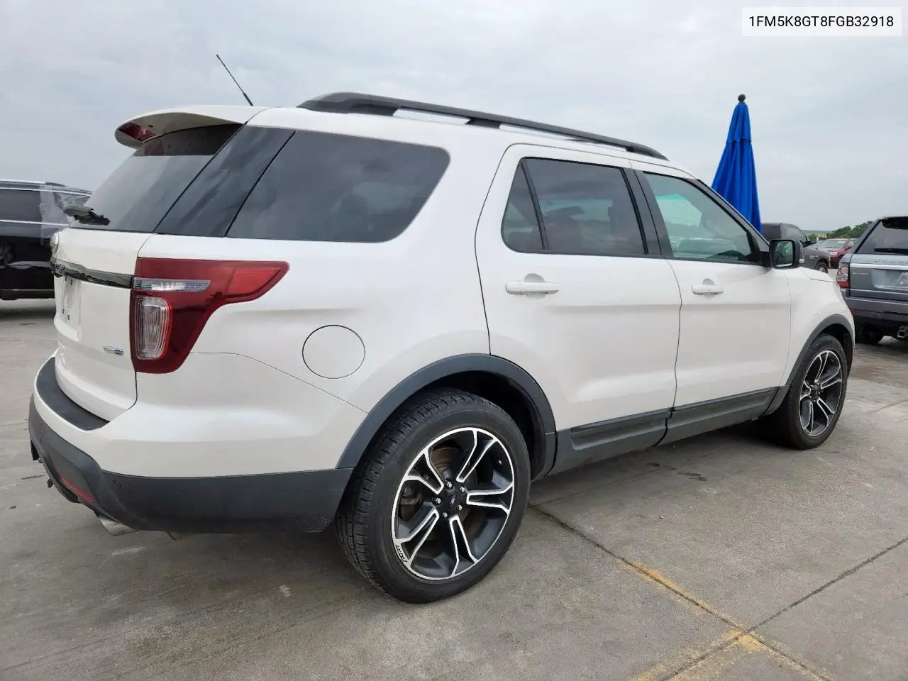 2015 Ford Explorer Sport VIN: 1FM5K8GT8FGB32918 Lot: 63532215