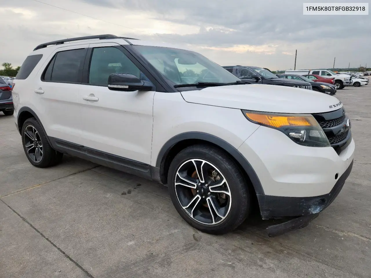 2015 Ford Explorer Sport VIN: 1FM5K8GT8FGB32918 Lot: 63532215