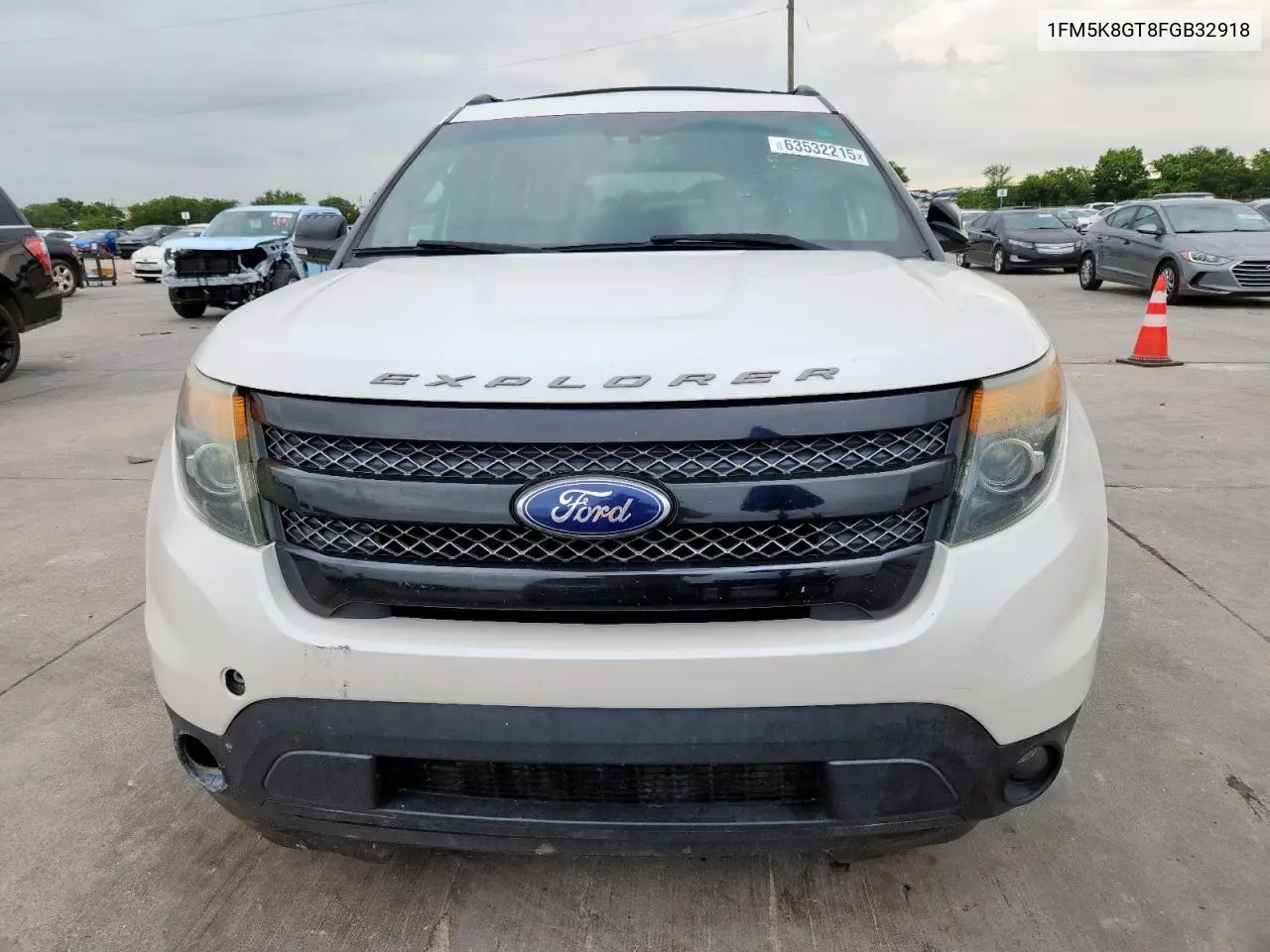 2015 Ford Explorer Sport VIN: 1FM5K8GT8FGB32918 Lot: 63532215