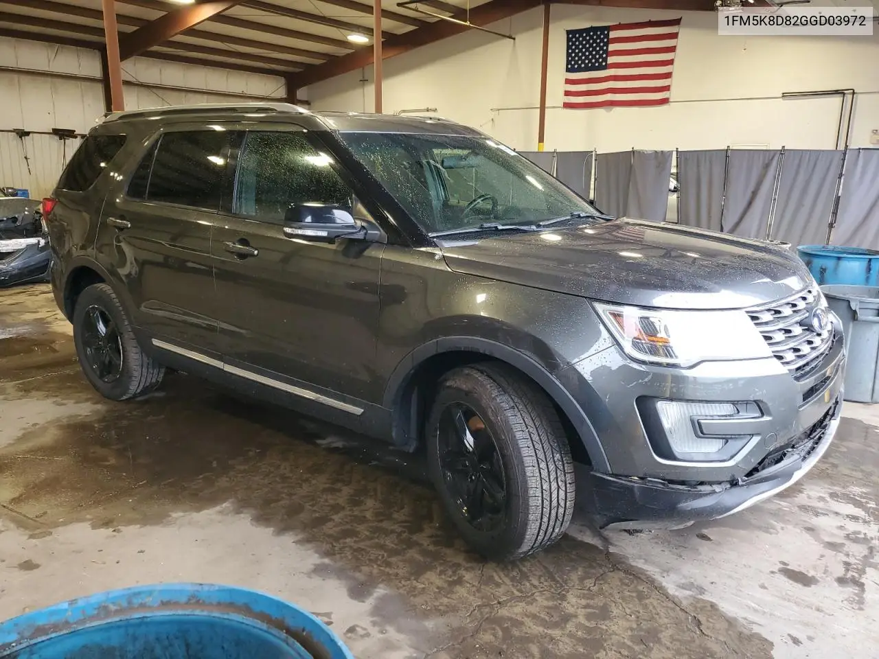 2016 Ford Explorer Xlt VIN: 1FM5K8D82GGD03972 Lot: 56663825
