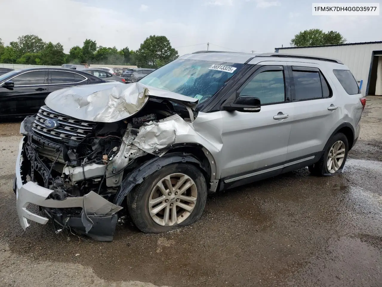 2016 Ford Explorer Xlt VIN: 1FM5K7DH4GGD35977 Lot: 56913325