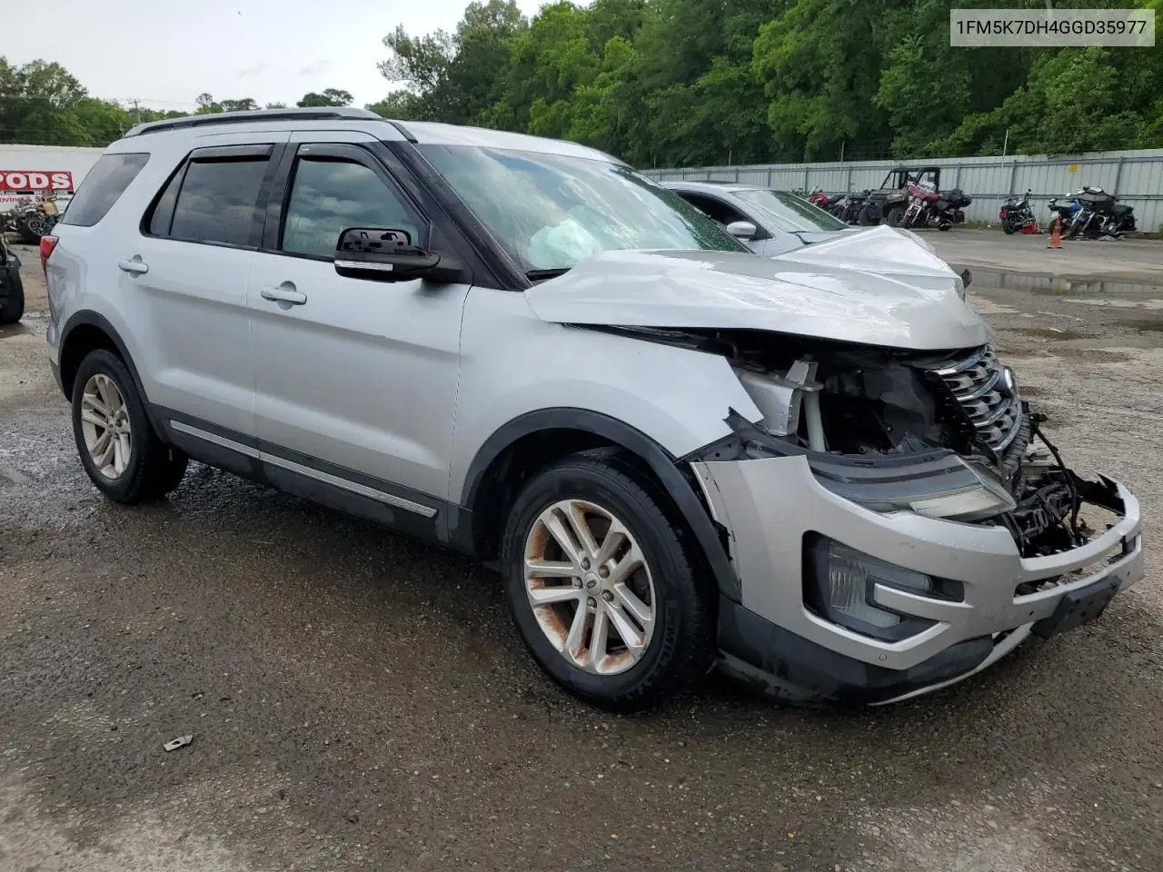 2016 Ford Explorer Xlt VIN: 1FM5K7DH4GGD35977 Lot: 56913325