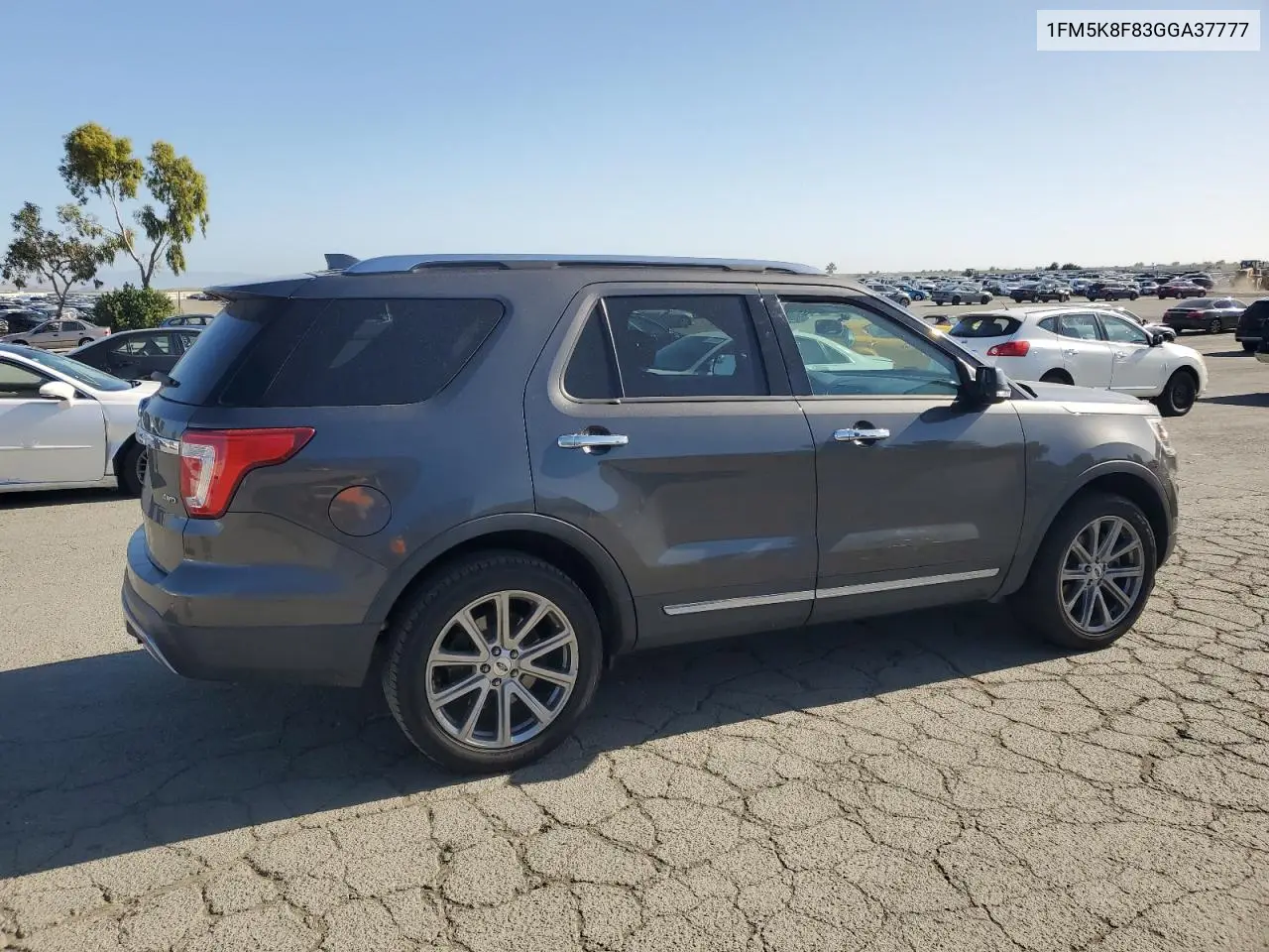 2016 Ford Explorer Limited VIN: 1FM5K8F83GGA37777 Lot: 56915855