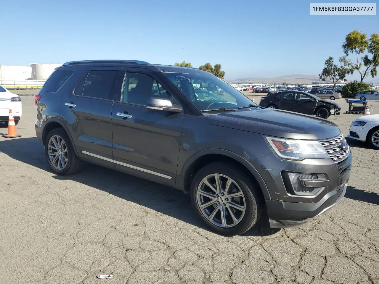 2016 Ford Explorer Limited VIN: 1FM5K8F83GGA37777 Lot: 56915855