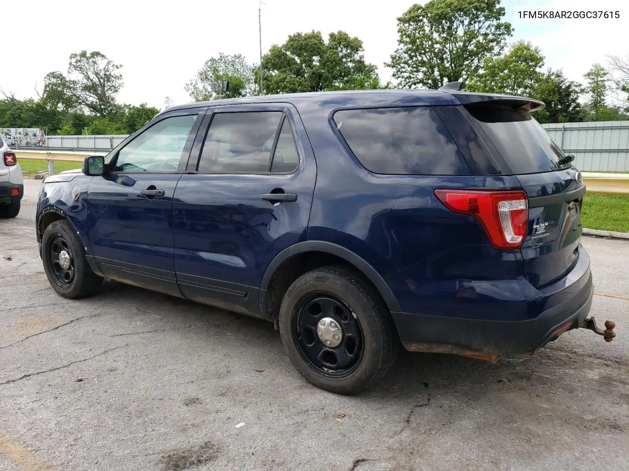 2016 Ford Explorer Police Interceptor VIN: 1FM5K8AR2GGC37615 Lot: 57084935