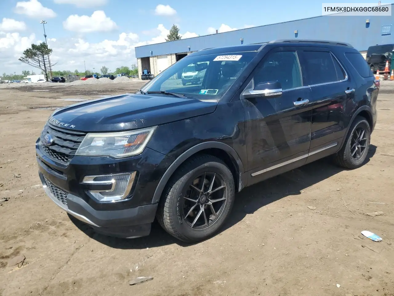 2016 Ford Explorer Xlt VIN: 1FM5K8DHXGGC68680 Lot: 57284315