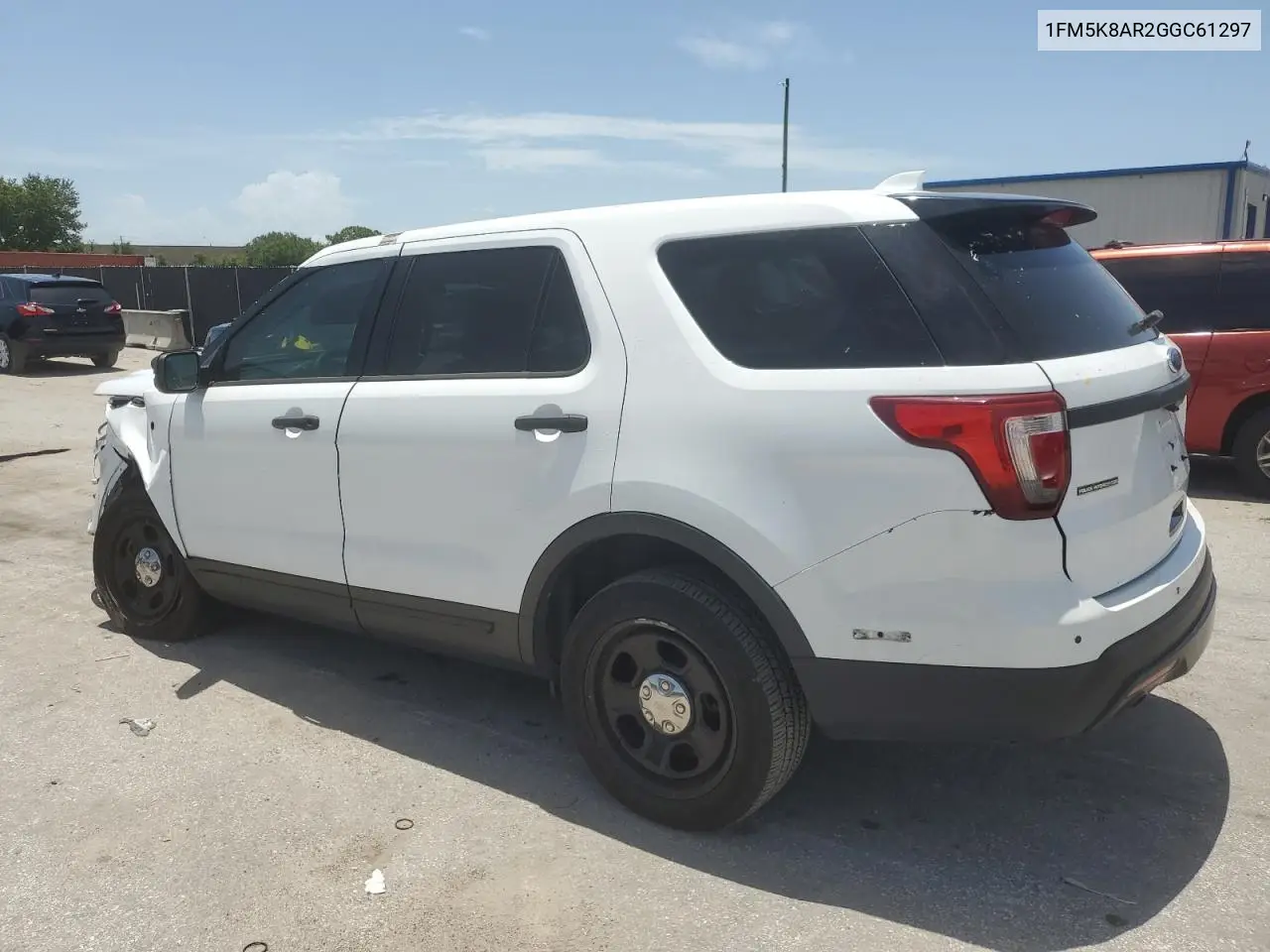 2016 Ford Explorer Police Interceptor VIN: 1FM5K8AR2GGC61297 Lot: 60953455