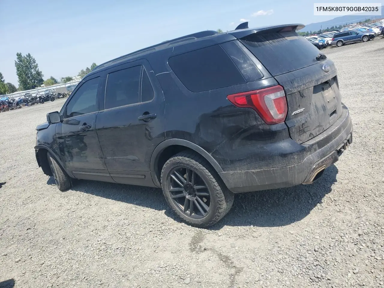 2016 Ford Explorer Sport VIN: 1FM5K8GT9GGB42035 Lot: 61023805