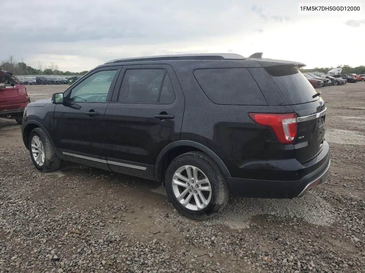 2016 Ford Explorer Xlt VIN: 1FM5K7DH5GGD12000 Lot: 62317805