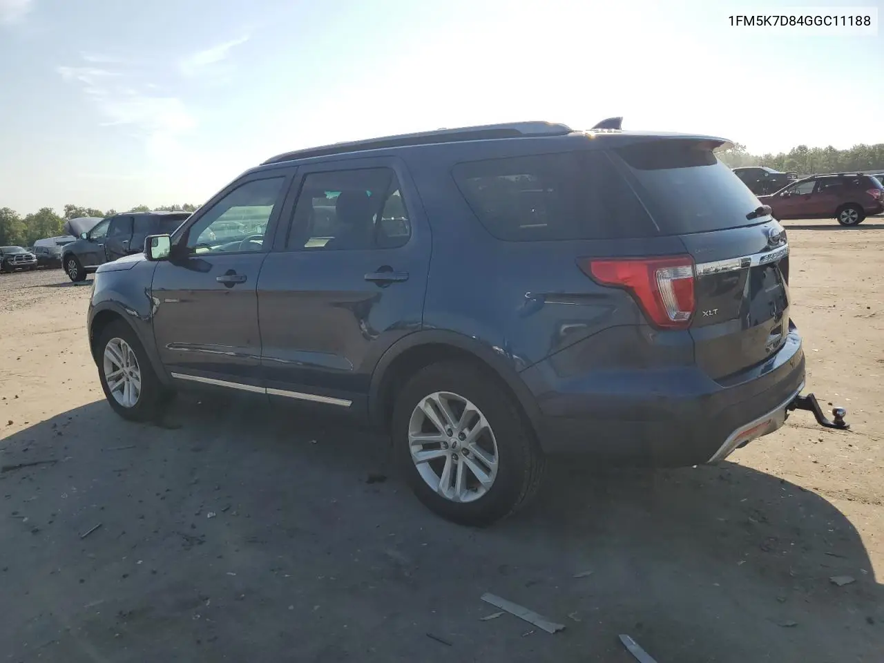 2016 Ford Explorer Xlt VIN: 1FM5K7D84GGC11188 Lot: 62639245