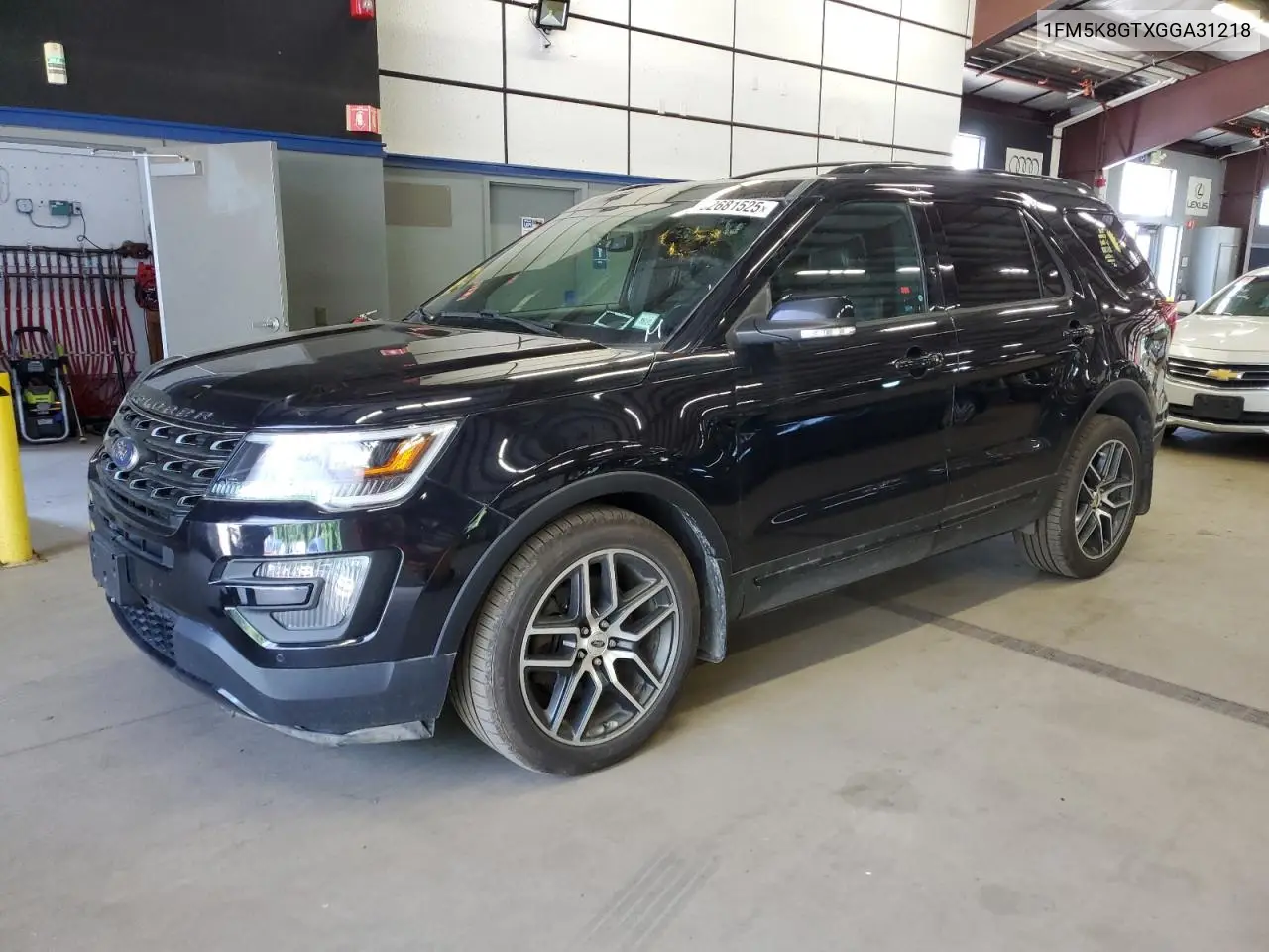 2016 Ford Explorer Sport VIN: 1FM5K8GTXGGA31218 Lot: 62681525