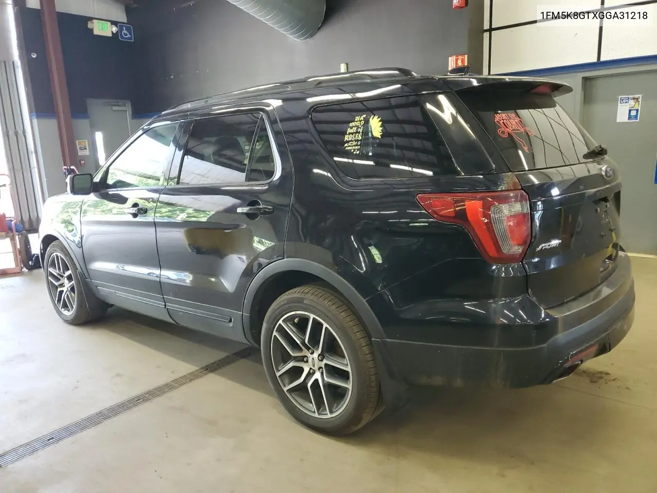 2016 Ford Explorer Sport VIN: 1FM5K8GTXGGA31218 Lot: 62681525