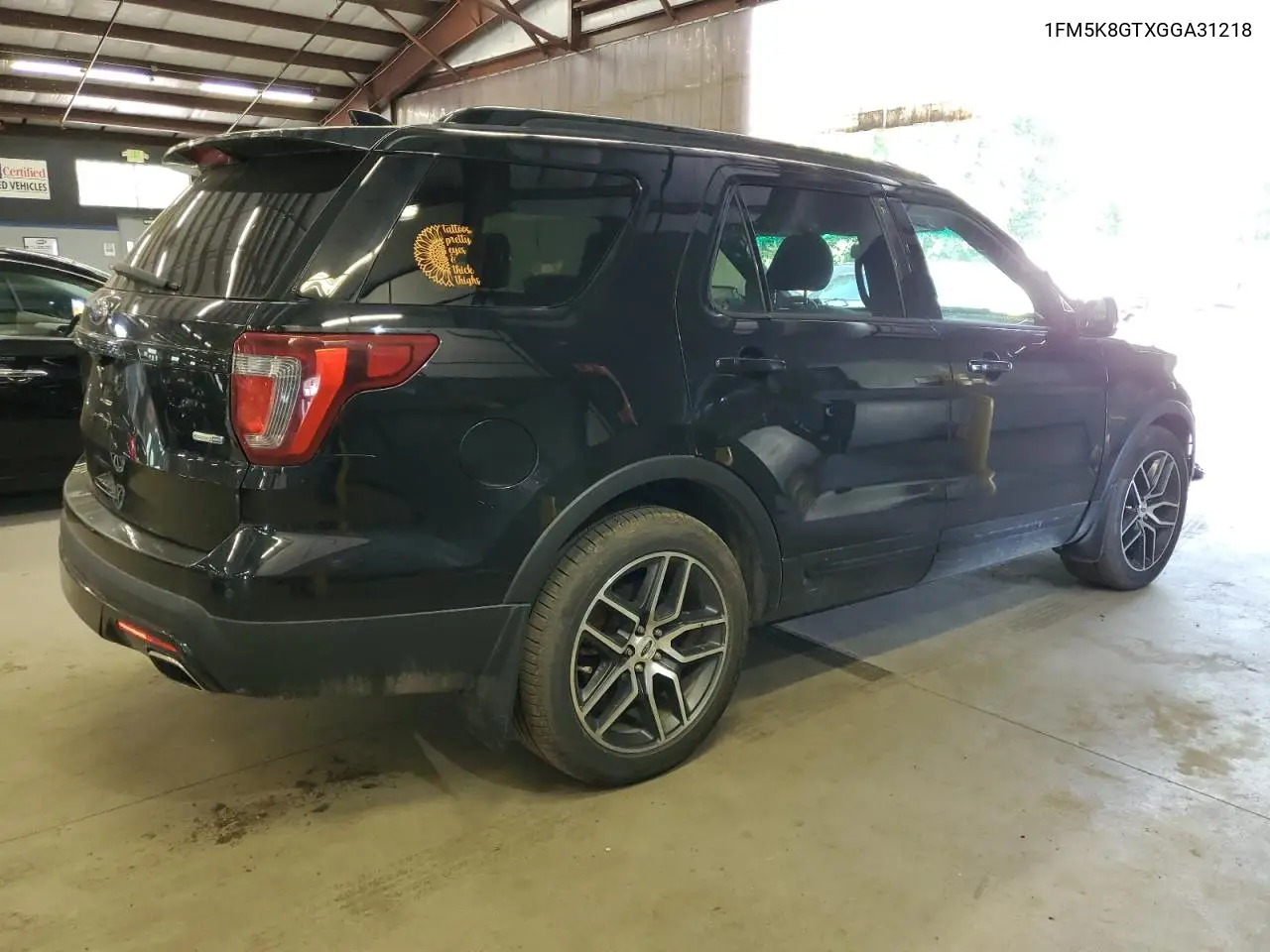 2016 Ford Explorer Sport VIN: 1FM5K8GTXGGA31218 Lot: 62681525