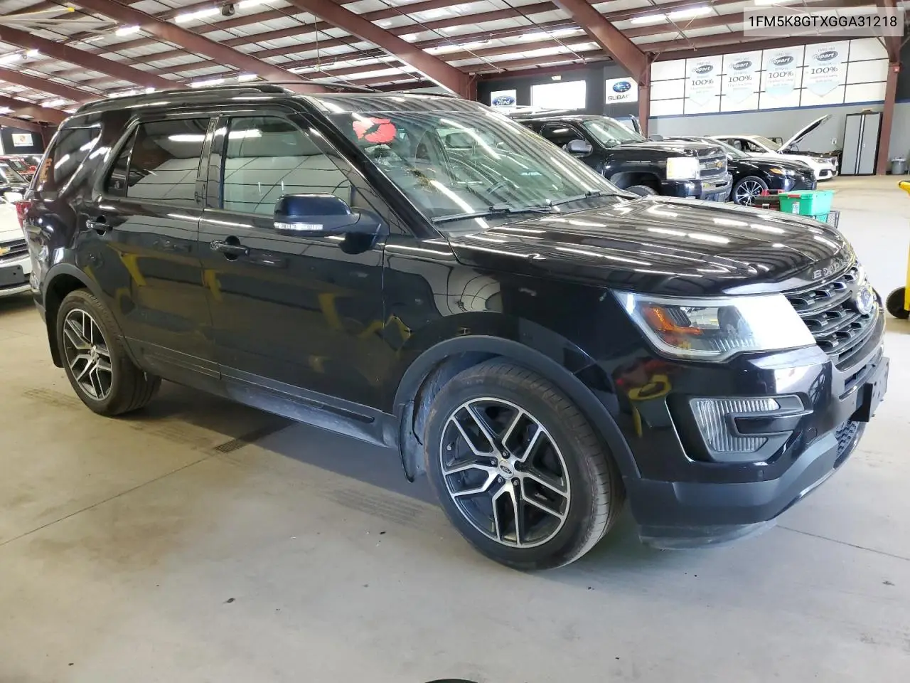 2016 Ford Explorer Sport VIN: 1FM5K8GTXGGA31218 Lot: 62681525